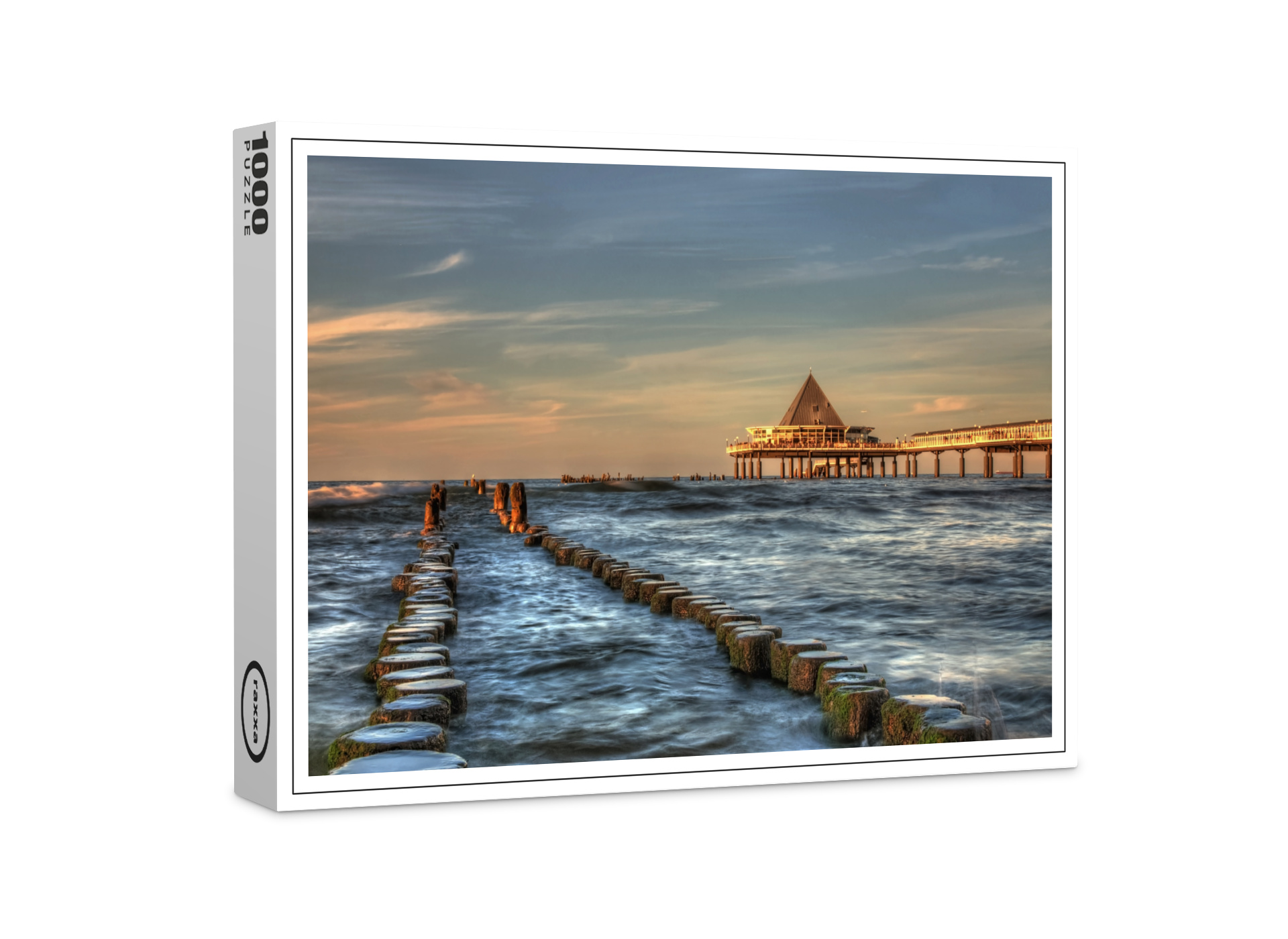 raxxa Premium-Puzzle "Abend in Heringsdorf", 1000 Teile 1-14270-17946-331