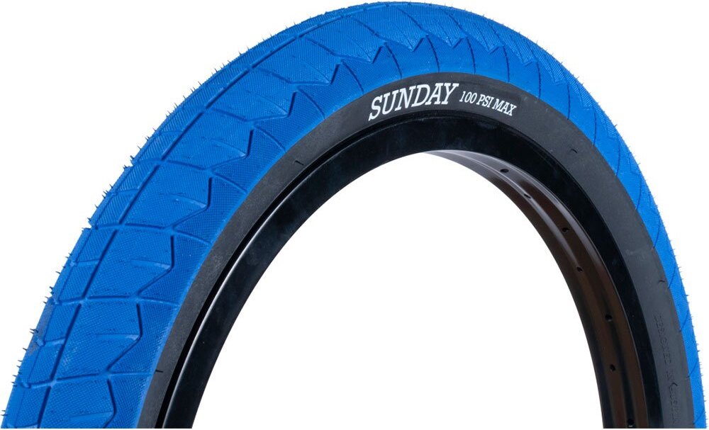 Sunday BMX-Reifen Current v2 20x2.4 Zoll Draht blau SBT-806-BUBK
