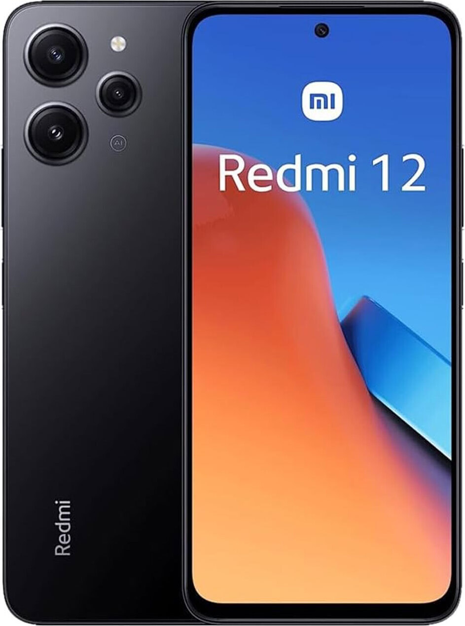 Xiaomi - Redmi 12 5G 128GB ブラック Xiaomi Redmi 12 128 GB Dual-Sim Midnight Black Jak nowy