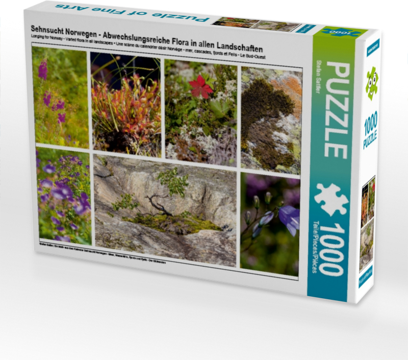 Calvendo Sehnsucht Norwegen - Abwechslungsreiche Flora in allen Landschaften 1000 Teile Puzzle quer 640x480mm, Sattler Stefan; 7405167