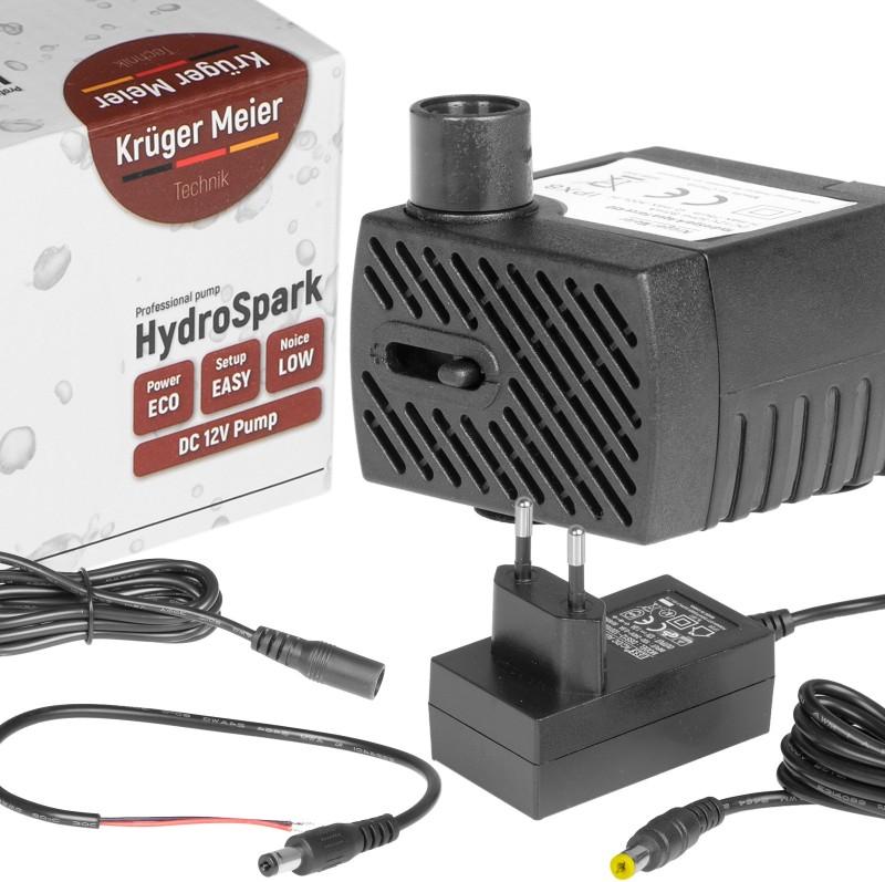 Kruger Meier HydroSpark All Connect - čerpadlo vody 300l/h 12V a 230V Kruger Meier