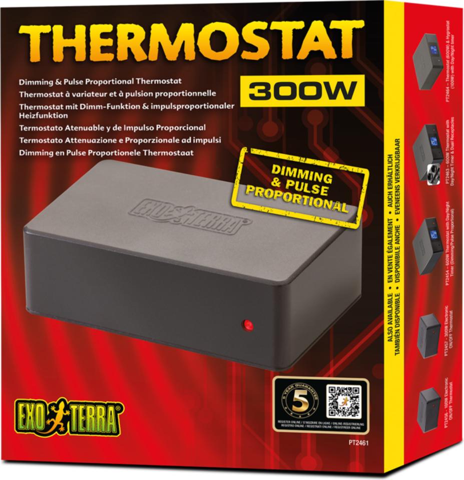 Exo Terra Thermostat dimmt & Puls 300 W PT2461