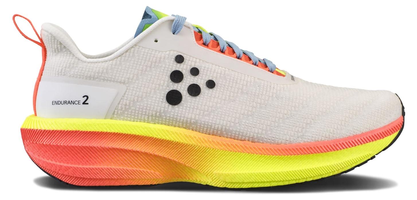 Craft Endurance 2 Laufschuhe Größe 44 für Straße, 9 mm Sprengung, PX-Schaum Energierückgabe 3613452