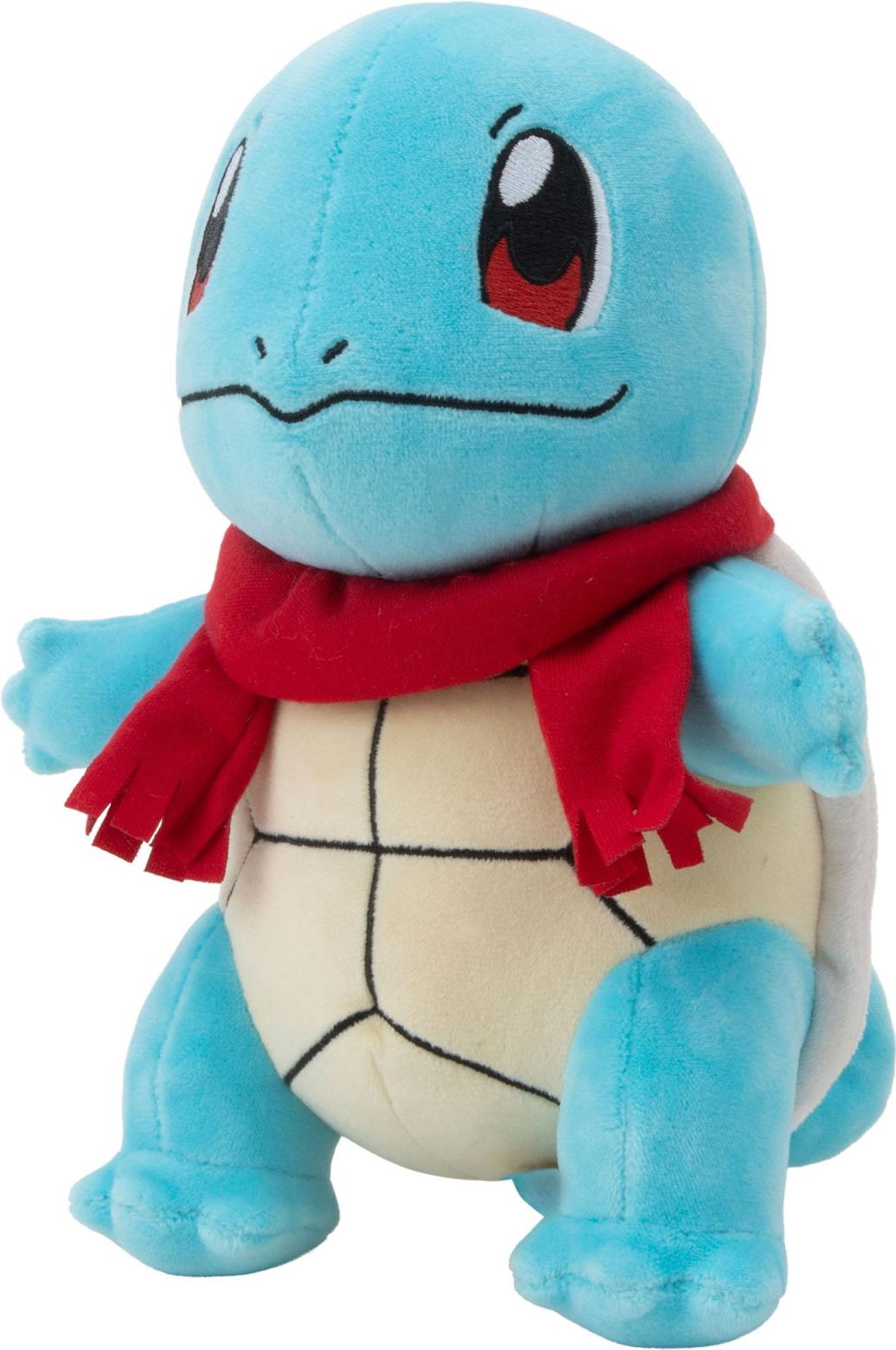 Jazwares Pokémon Plüschfigur Winter Shiggy mit Schal 20 cm JAZPKW3102