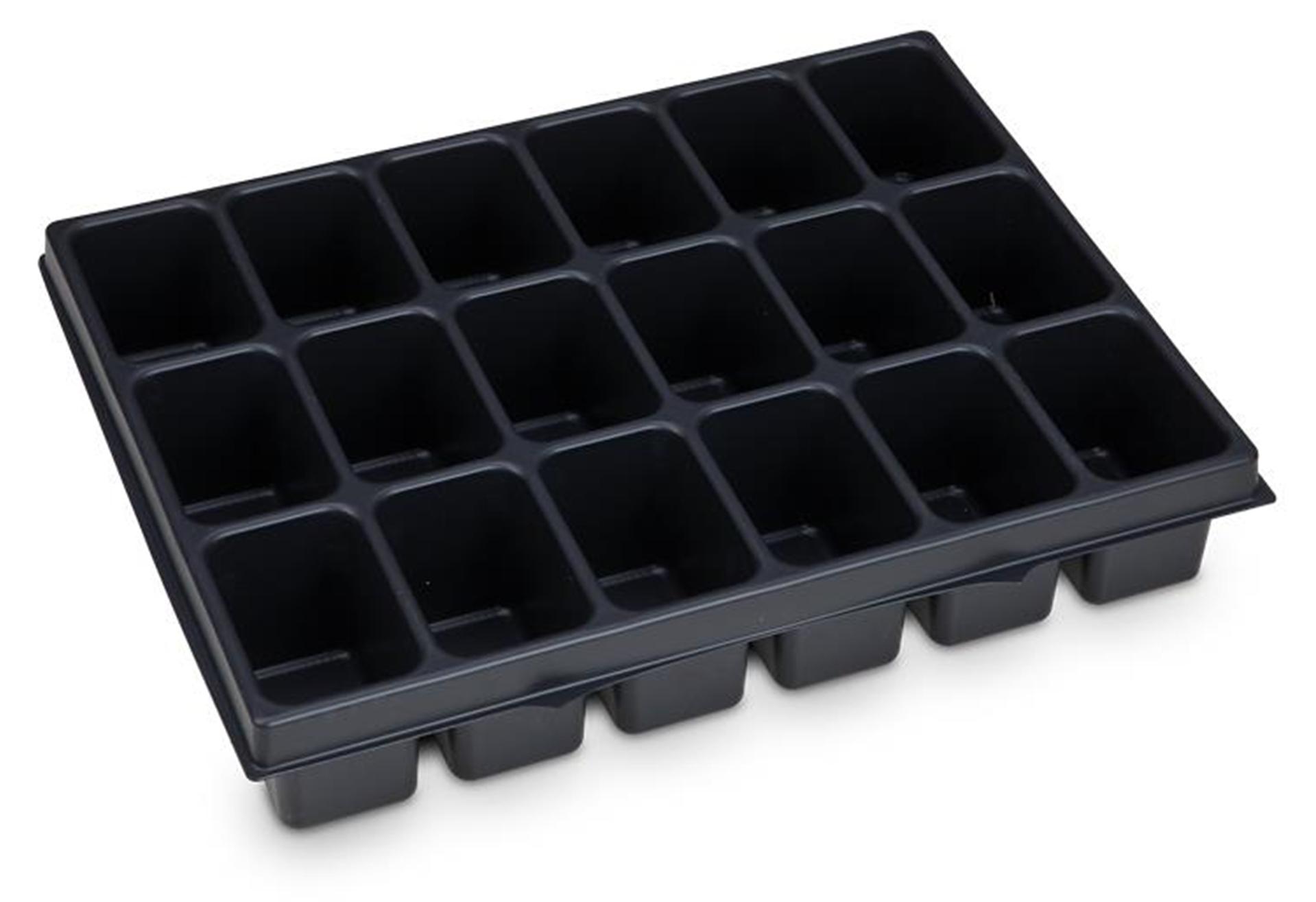 L-BOXX i-BOXX Zubehör Kleinteileeinsatz iB 72 18 Mulden 1000010137
