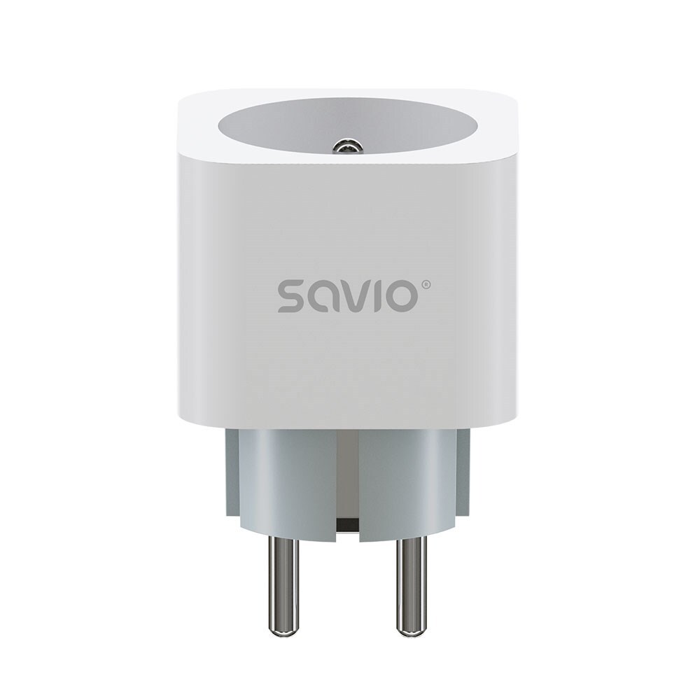 Savio WI-FI smart Steckdose 16A AS-01 White Wireless White
