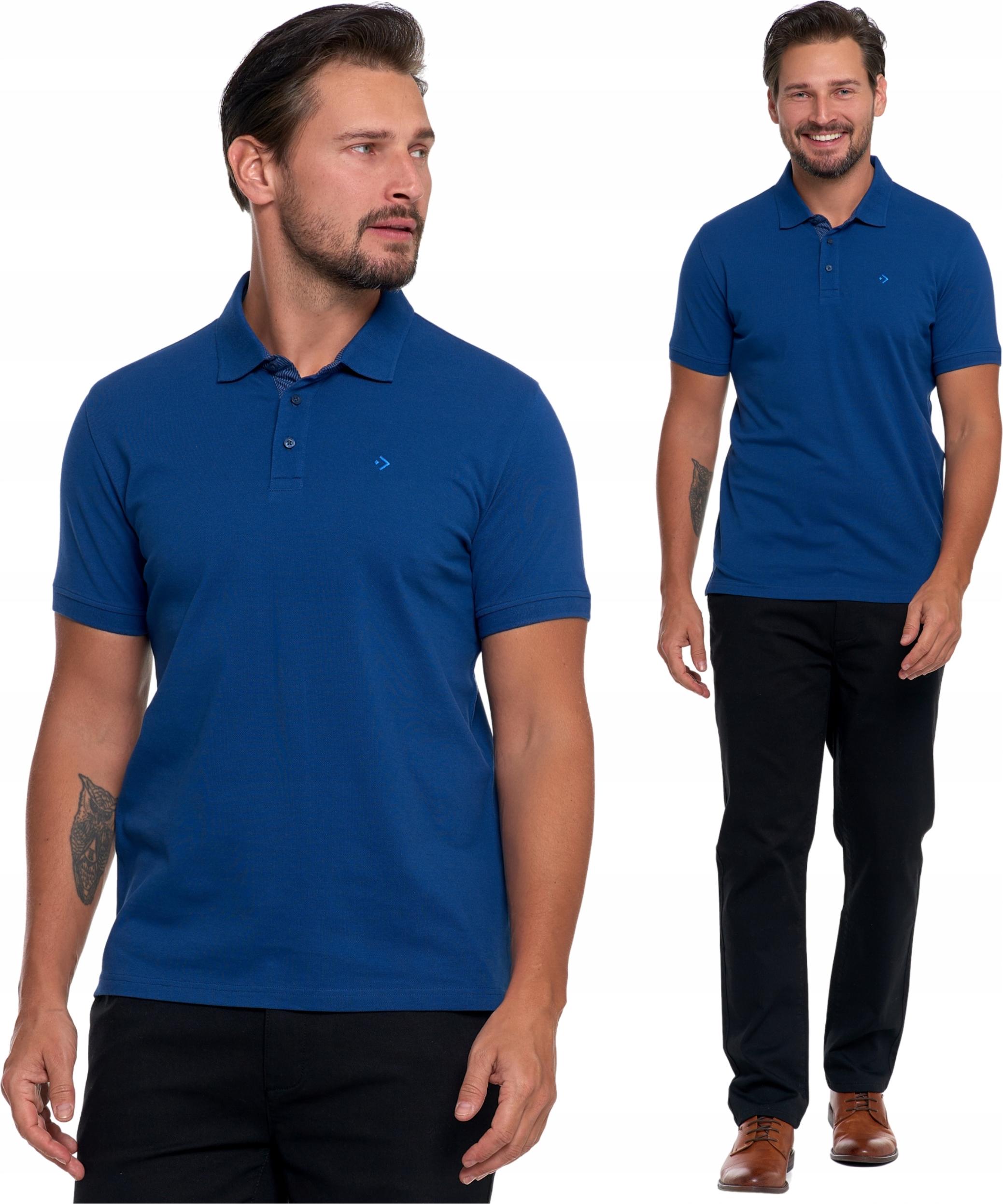 Moraj | Elegantes Poloshirt - Größe Xl - Kurzarm - T-shirt - Herrenmode OTP2600-002-NAVY-XL