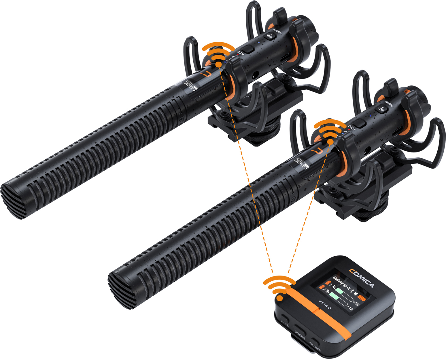 comica VM40 Combo ショットガン マイク 286538b6a7b30b0c01f5a73d21d7ea