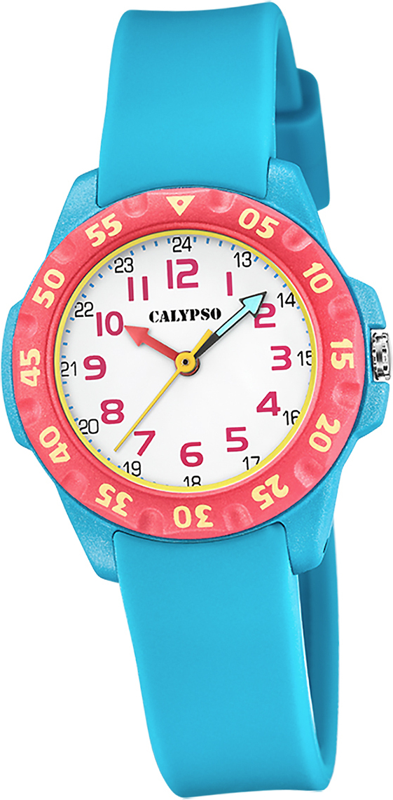Detské hodinky Calypso plastové svetlomodré Náramkové hodinky Calypso Junior D2UK5829/3