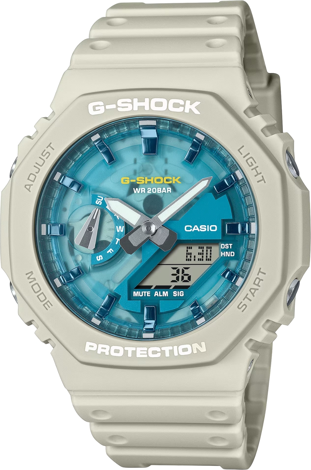 Hodinky Casio G-Shock GA-2100AS-5AER 20BAR