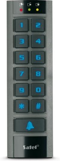 Satel ACCO-SCR-BG Sicherheitskontrollsystem Schwarz, Grau