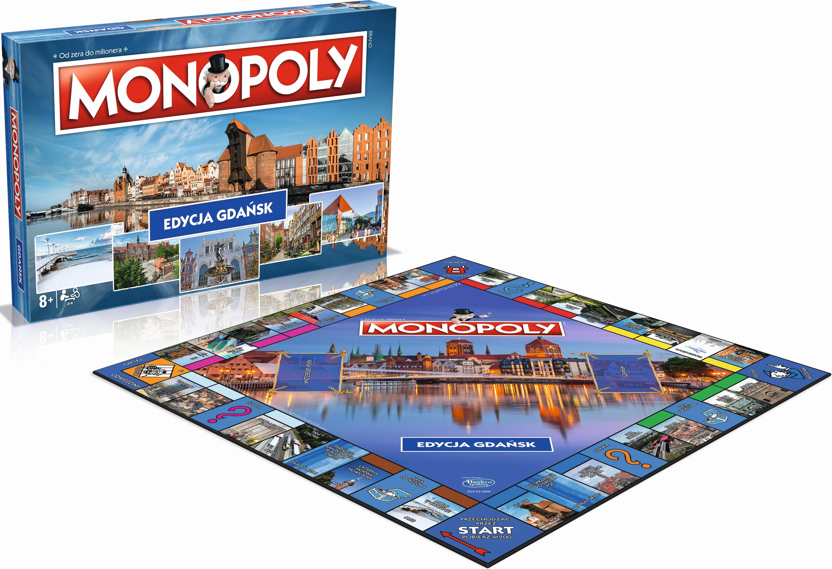 Winning Moves Monopoly - Gdask 2018 034494 Gewinner bewegt sich bewegt 53,99