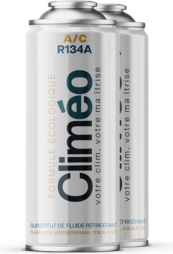 Climeo 2x400ml - Ekologické chladivo R134a/R12 | Nezávislý servis klimatizácií