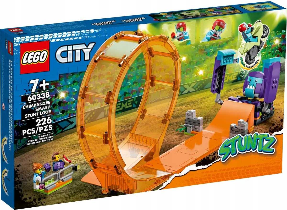 60338 - LEGO City - Kaskadérska slučka a demolačný šimpanz