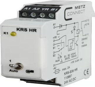 Metz Connect BTR Schwellwertschalter KRS-E08 HR 3V KRS-E08 HR 3V 110667