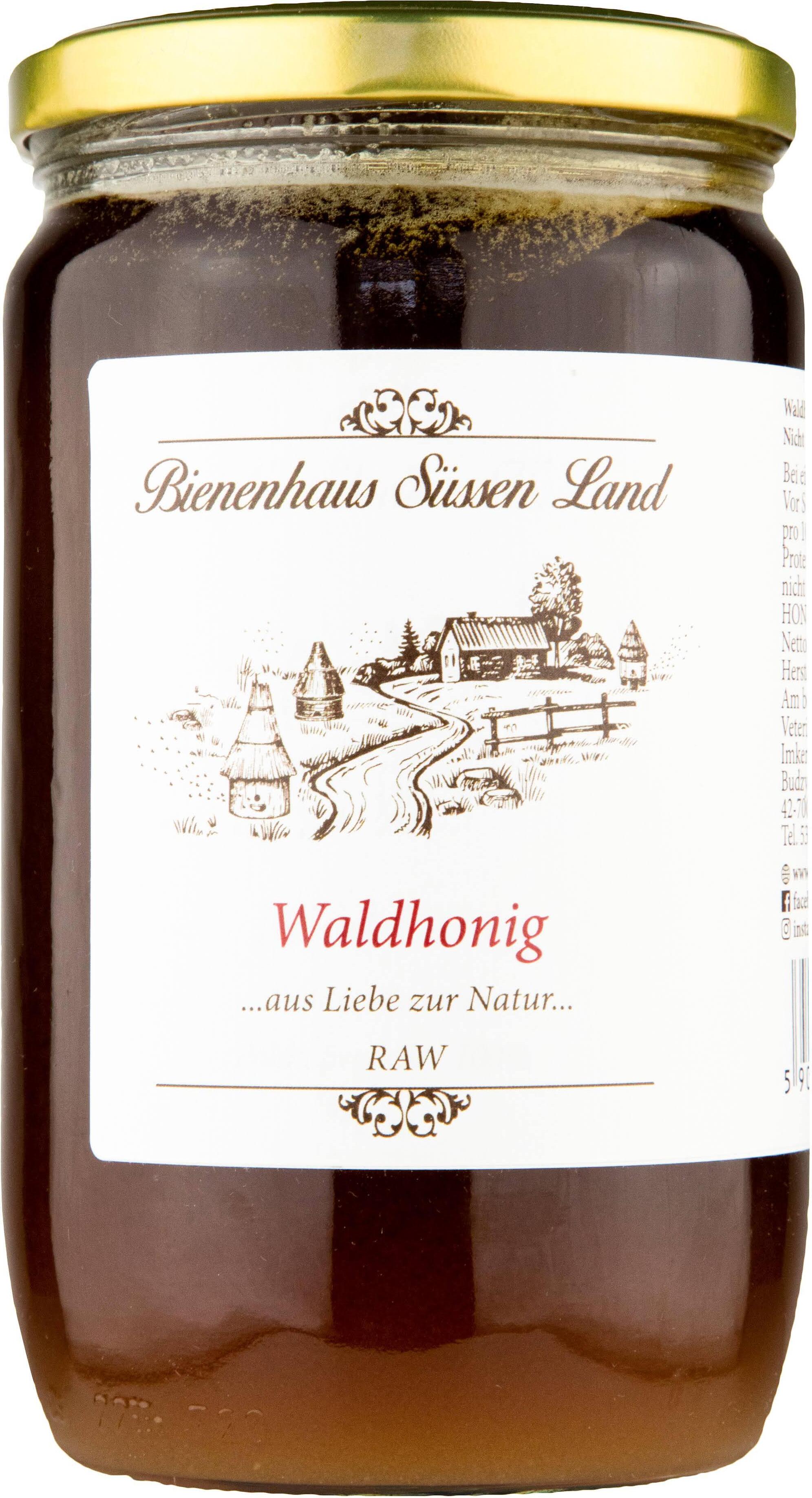 Reinste Natur: 1kg Sweet Land Apiary Roh & Pure Waldhonig aus Nektar und Honigtau WNI24075641