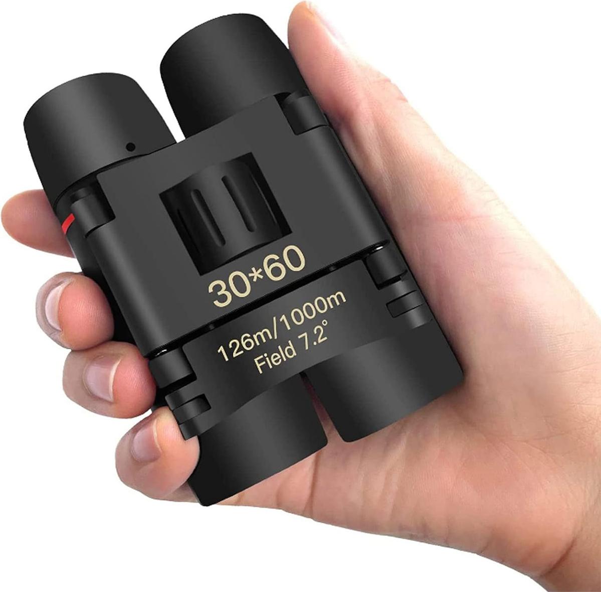 Slyrun Kinder Fernglas HD, 8x Zoom, Gummiüberzug, Tragbar & Robust, Outdoor Abenteuer Spielzeug, Lernhilfe, Geschenkidee ab 4+ KAUF-QYSP-BP167-BL-016