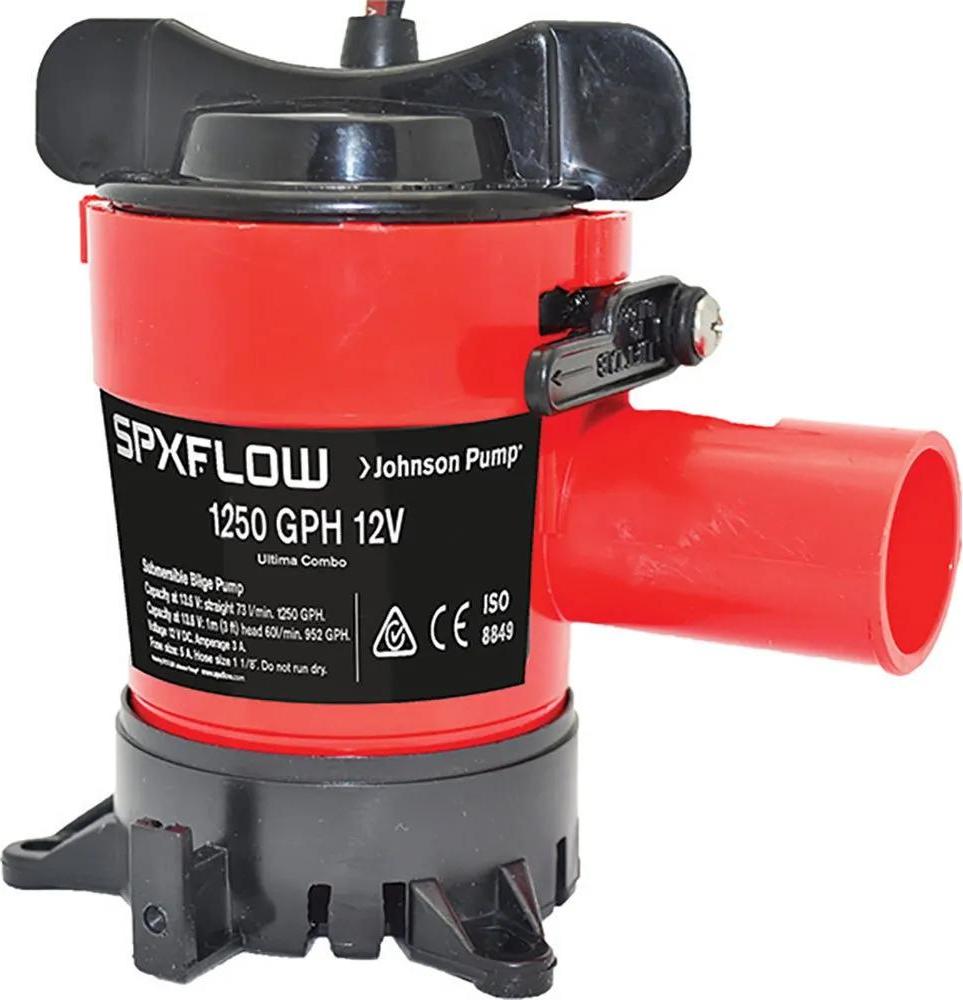 Johnson Pump Bilgepumpe 1250 Gph Rot Rot One Size 189-42123