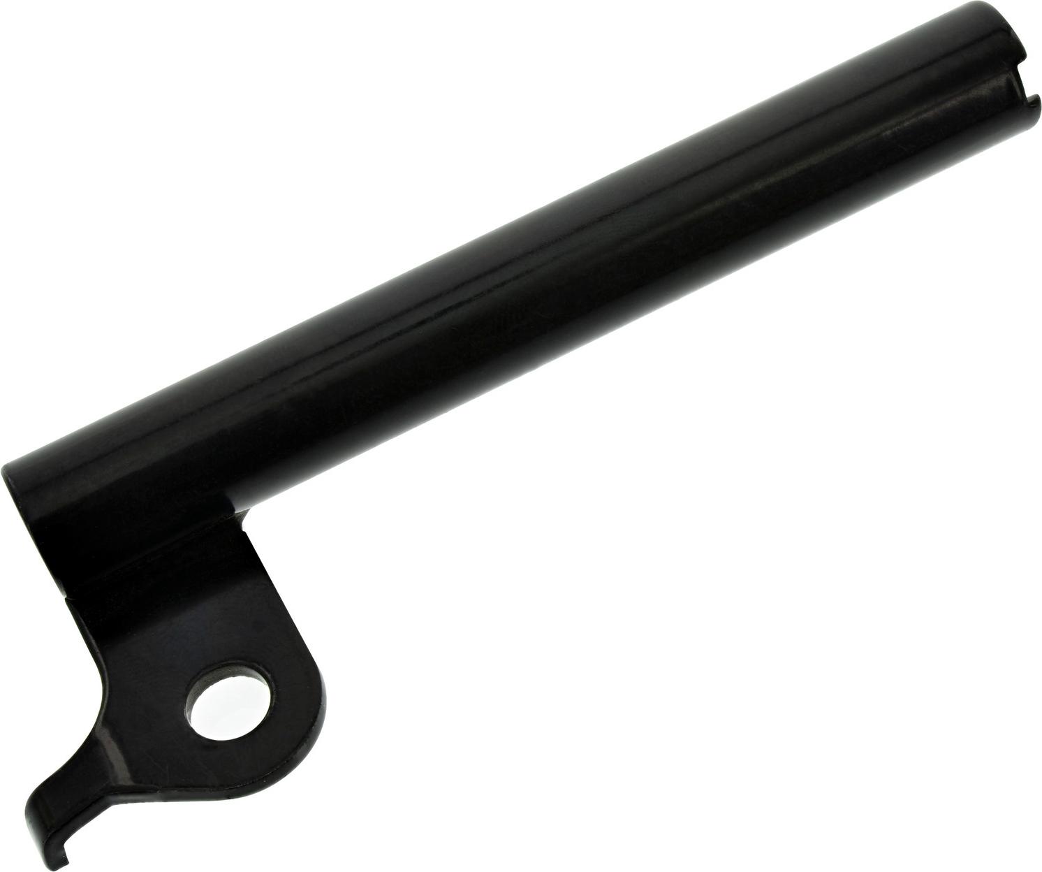 MZA Simson Blinkleuchtenhalter, vorn links, lang - schwarz beschichtet - ø 15 mm, L= 105 mm - S53, S83 81505-A-S