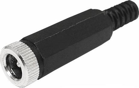 Unbekannt DC 2,5/5,5-Buchse für Kabel mit Saitenentlastung
