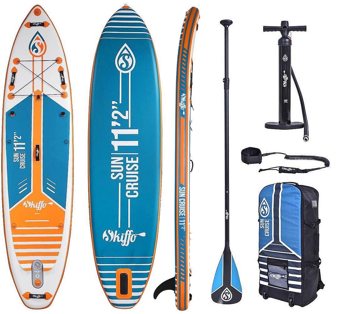 Aqua SKIFFO SUN CRUISE 11'2 SUP Board ISUP Stand Up Paddle Board 340x84x15 cm PB-SSC112C-SUN