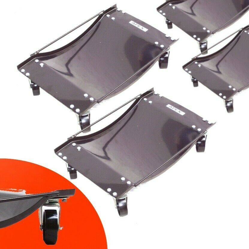 Apex 2 Paar Satz = 4 Rangierroller 1800kg Rangierhilfe 06161 PKWs PKW Rangierheber