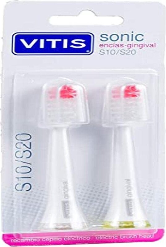 Dentaid- Vitis VITIS Sonic S10/S20 Bü rstenkö pfe Gingival 31991