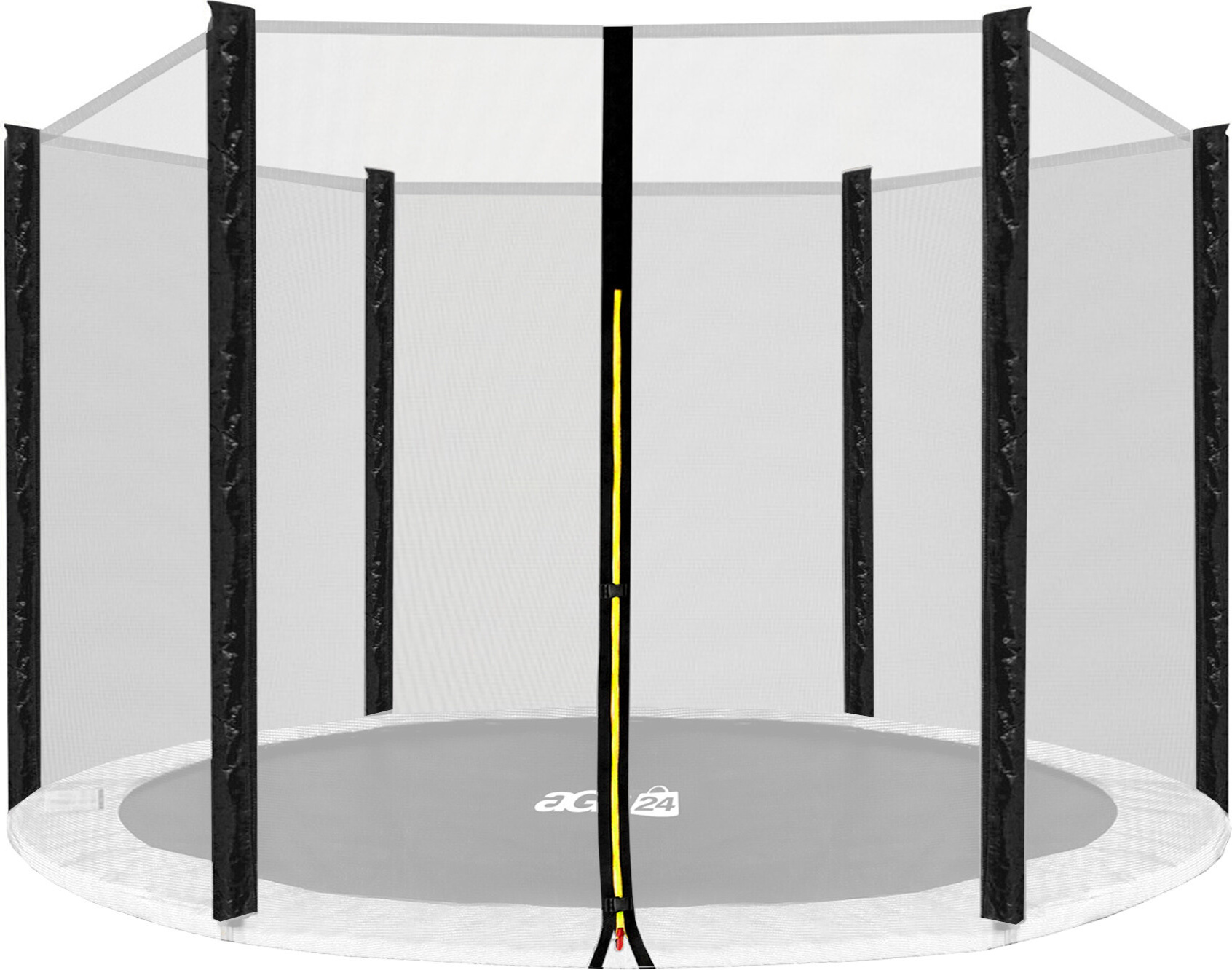 RETE DI SICUREZZA ESTERNA trampolino diametro 305 cm DA 6 PALI Certificato CE TUV GS Yelloo | Leroy Merlin