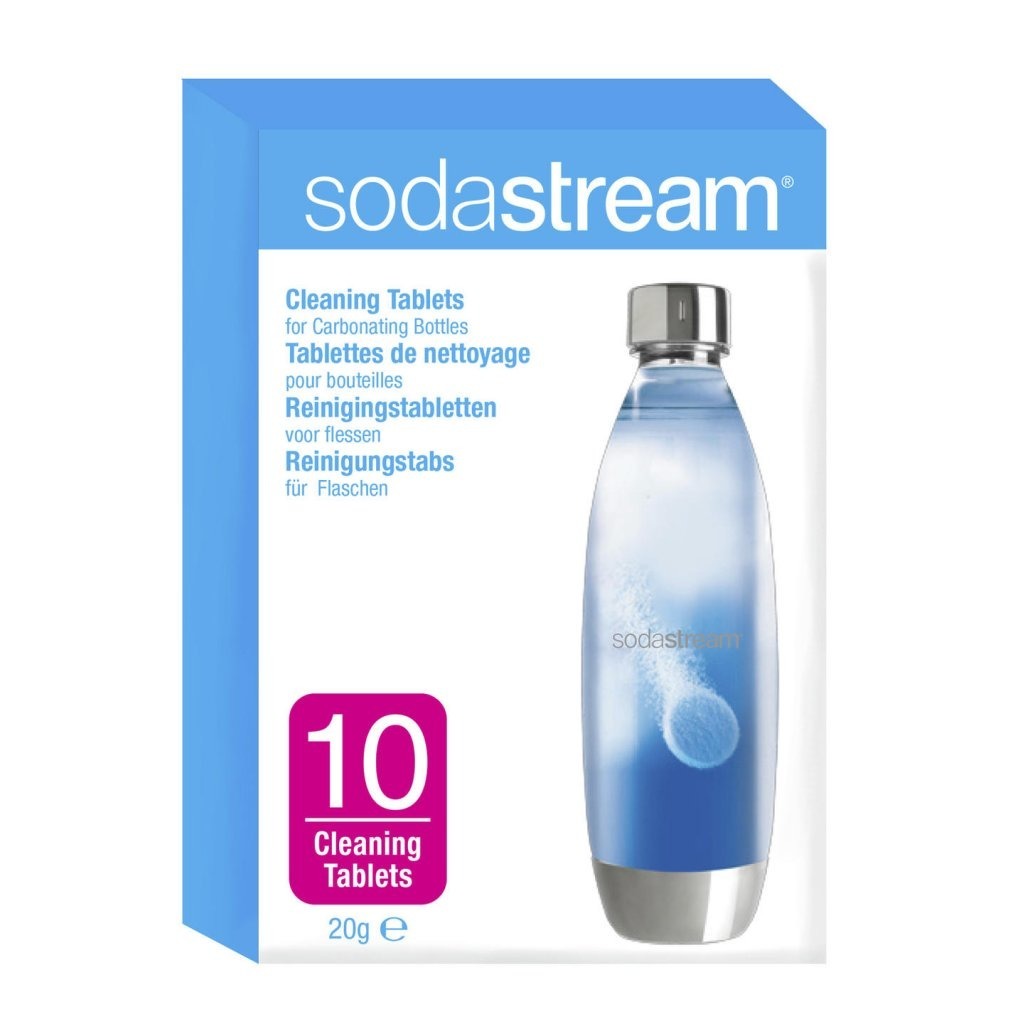 SodaStream 7290012693205, Čistiaca tableta na nádoby pre sýtené nápoje, Viacfarebný, 10 kusov, Box