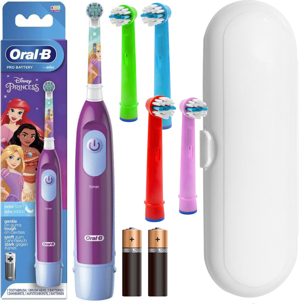 Oral-B Elektrika Pre Deti + 5 Hlav + Časovač