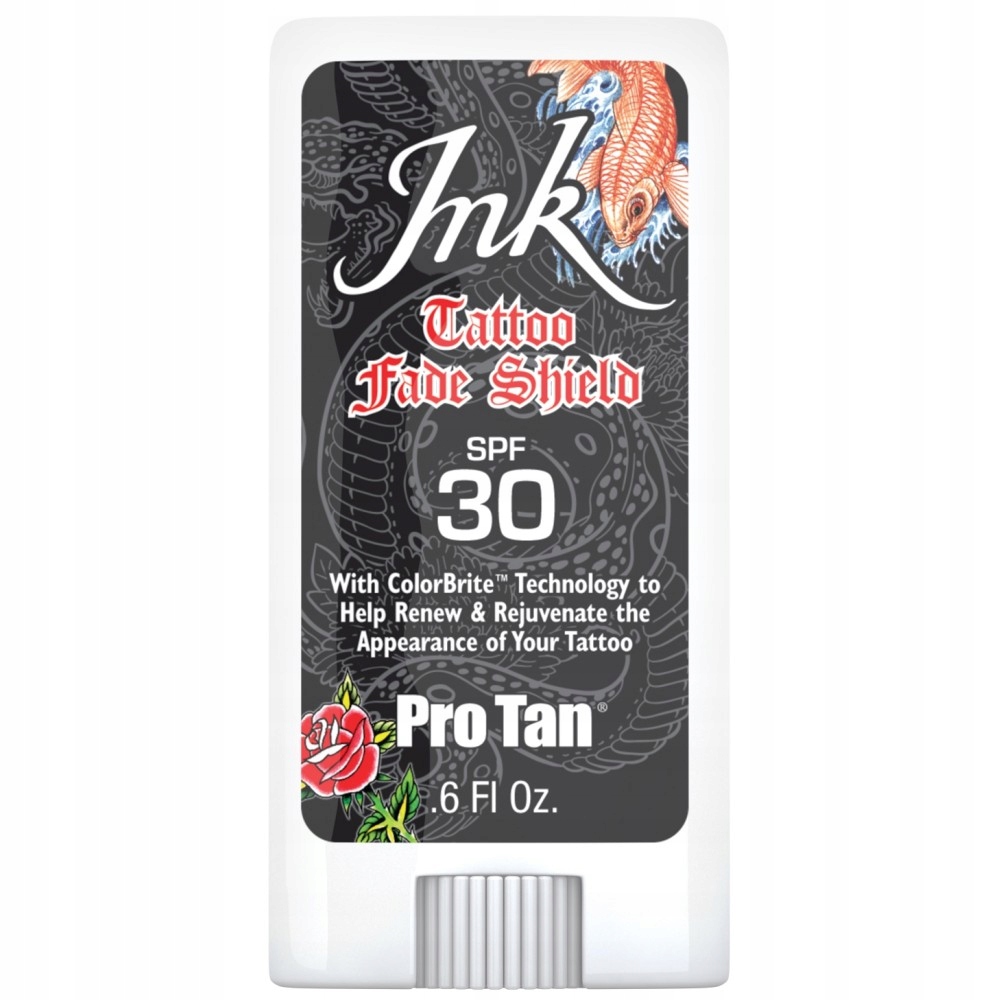 Protan Pro Tan Tinte Tattoo Stick auf SPF30 Tattoos
