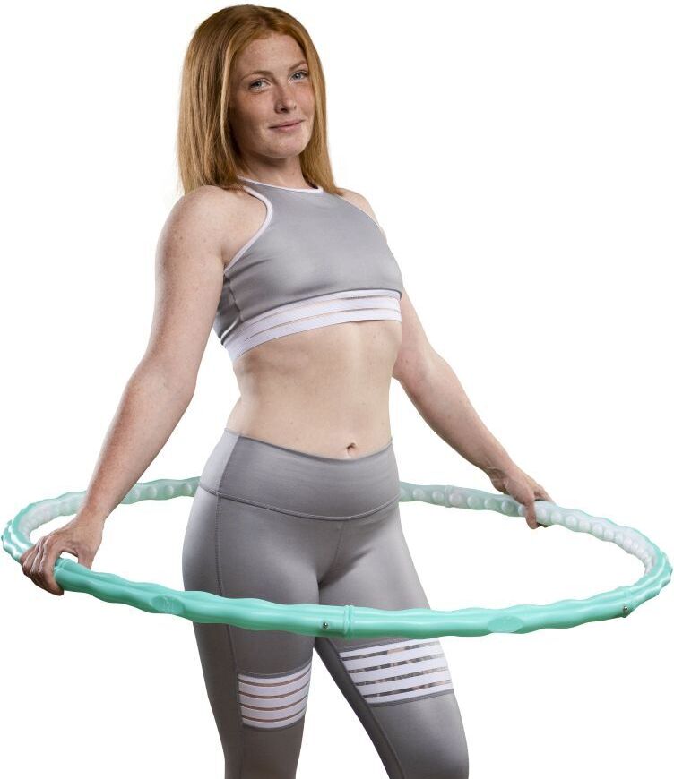 Hoopomania Slim Hoop, Hula Hoop mit 63 Massagenoppen 0.72kg