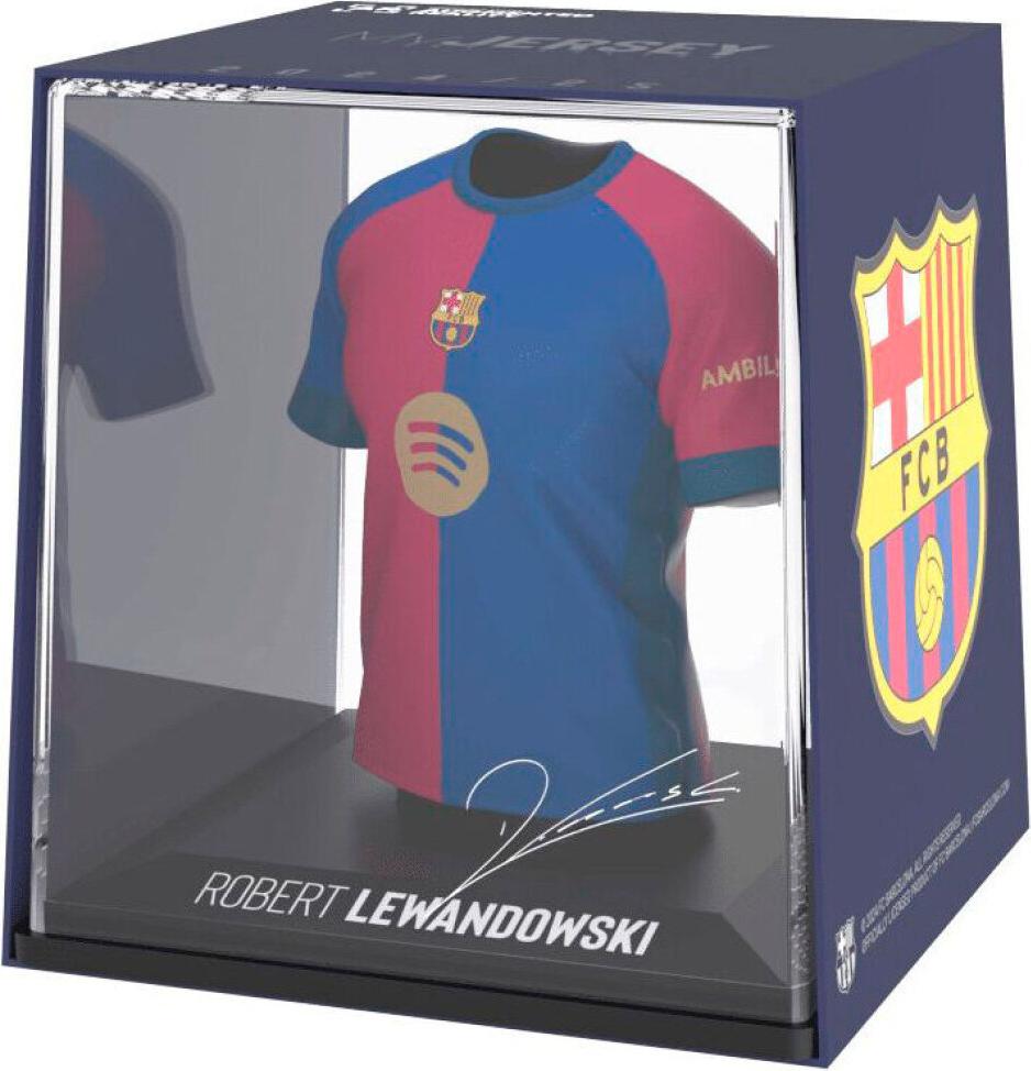 Banbo Toys Mini-T-Shirt-Figur vom FC Barcelona Lewandowski