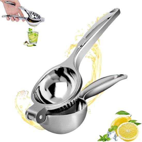 OEM Metallischer Zitronen- und Orangensaftausdrücker - Handbetriebener Zitronen- und Orangensaftausdrücker - Metallischer Zitronen- und Orangensaftausdrücker - Für Zitronen, Orangen und Apfelsinen - Müheloser Saftausdruck 2026