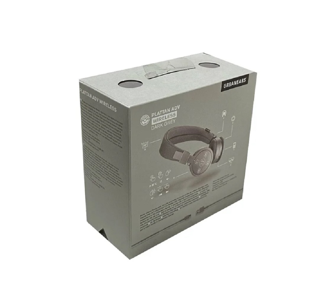 Urbanears - Plattan ADV Wireless Bluetooth Kopfhörer - Dark Grey 04091099