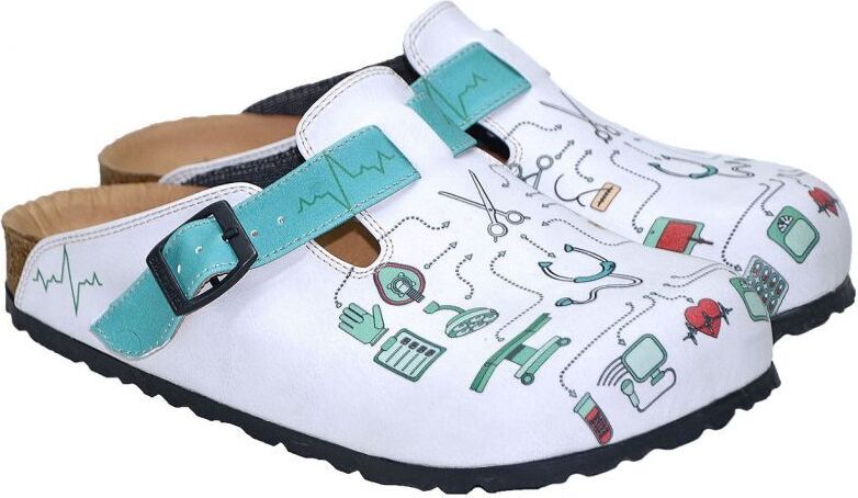 Damen Clogs für Ärzte und Krankenschwestern Calceo SRK833 41