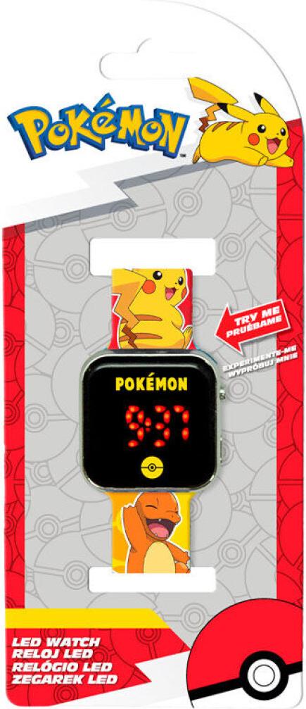 Zegarek LED dla Dzieci KIDS LICENSING, Oficjalny Produkt Premium Pokemon