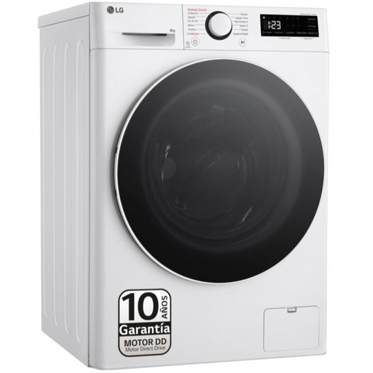Práčka LG F2WR5S08A0W 60 cm 1200 ot/min 8 kg
