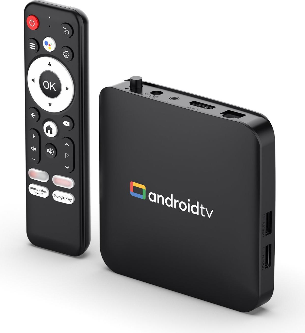 ANTCOOL TV Box Android 14.0 BT Fernsteuerung 4K Quad Core Media Player Home Smart STB 2GB +16GB
