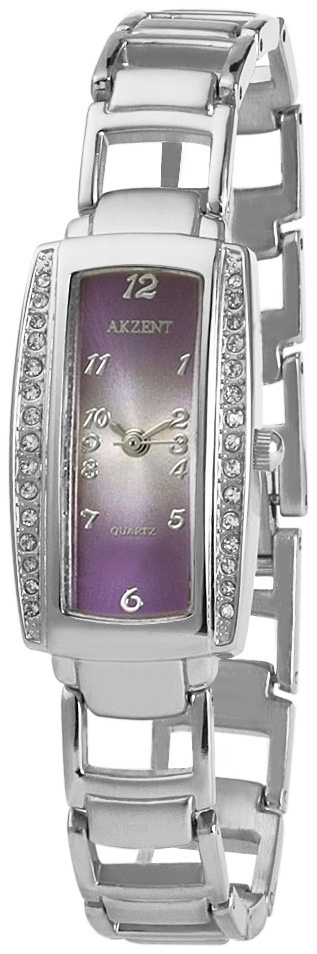 Akzent Damenuhr mit Metallarmband SS8223800001