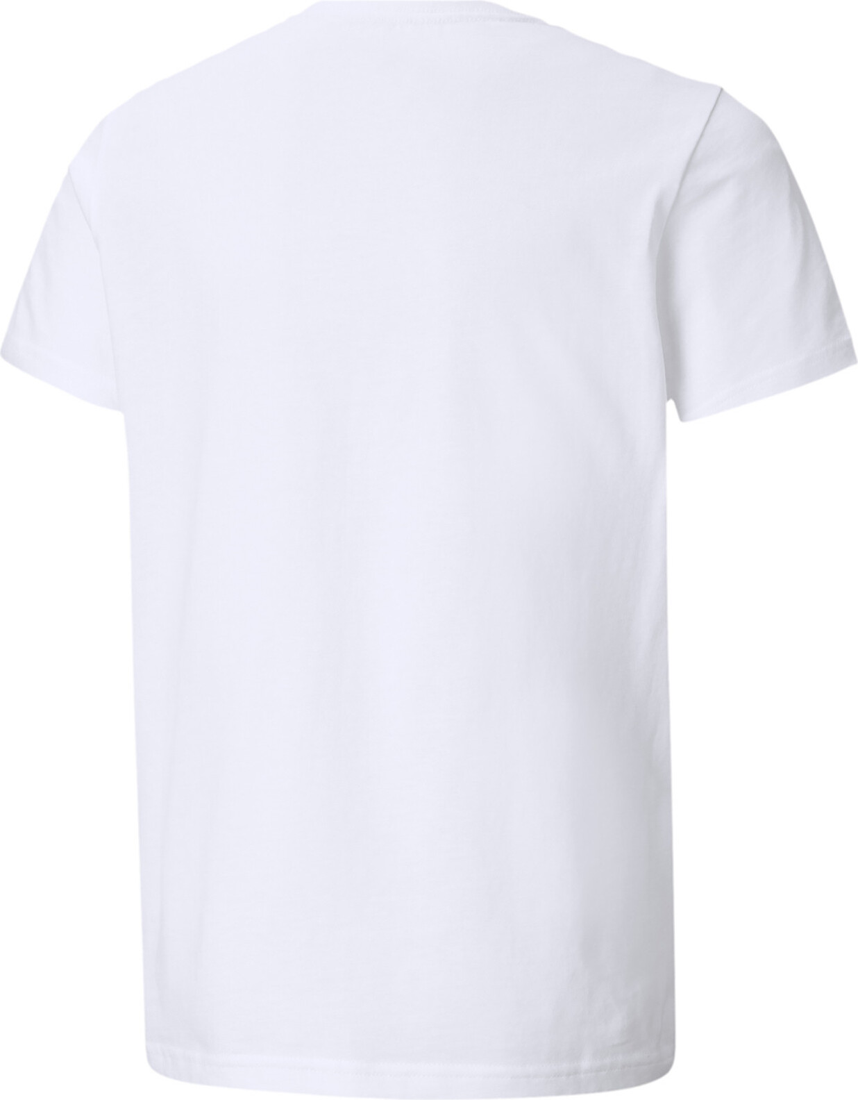 Puma ESS+ 2 Col Logo Tee B Boys / Jungen T-Shirt Kurzarm Sportshirt , Größe:110 _ 4-5 Y, Farbe:Weiß (Puma White) 586985-02-110