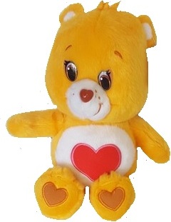 Care Bears Glückbärchis Kuscheltier Bärchi gelb 28 cm
