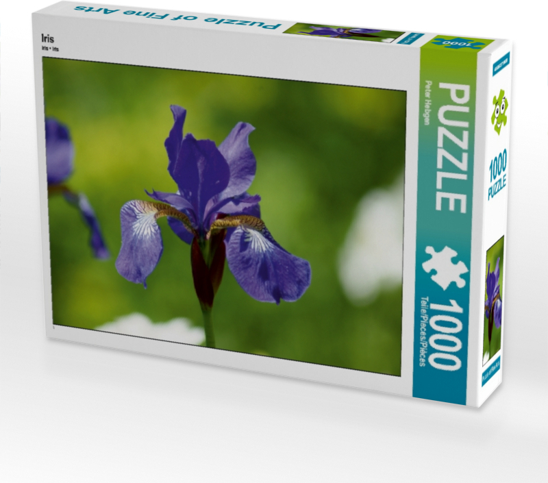 Calvendo Iris 1000 Teile Puzzle quer 640x480mm, Hebgen Peter; 7350194