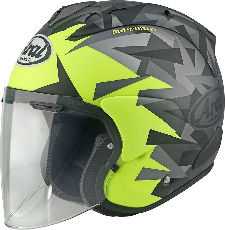 ARAI SZ-R EVO Helm Mimesis Gelb