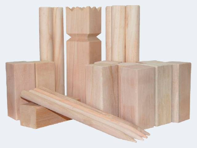 BREIMEIR Gametime 436462 Spielzeit Kubb Viking Spiel