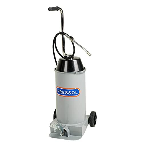 Pressol Fettabgabegerät-fahrbar, 15 kg-Behälter-Fußpumpe Pressol-17793