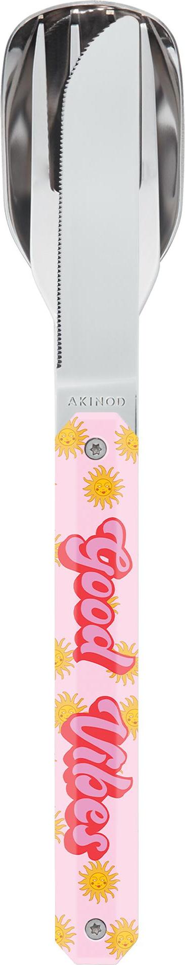 Akinod 12h34 Besteckset feststehend Good Vibes A01M00077
