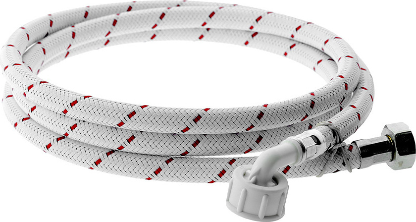 Nedco Nylon-Versorgungsschlauch Waschmaschine 2m weiß 697.001.16