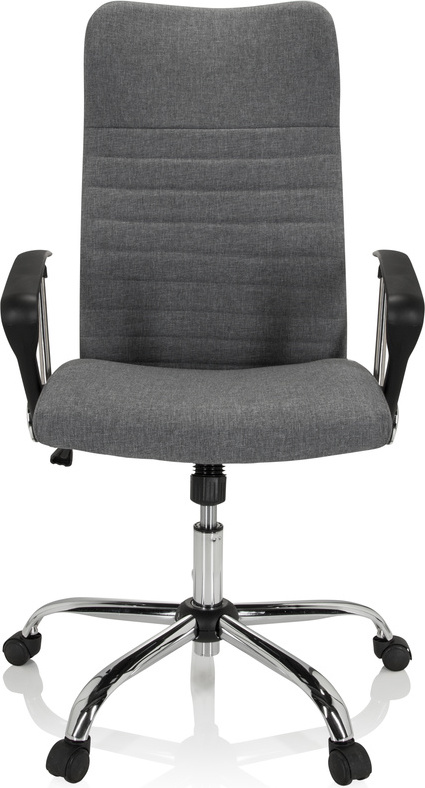 hjh OFFICE Home Office Kancelárska stolička ARTON 40 Kancelárska stolička s podrúčkami Látková otočná stolička