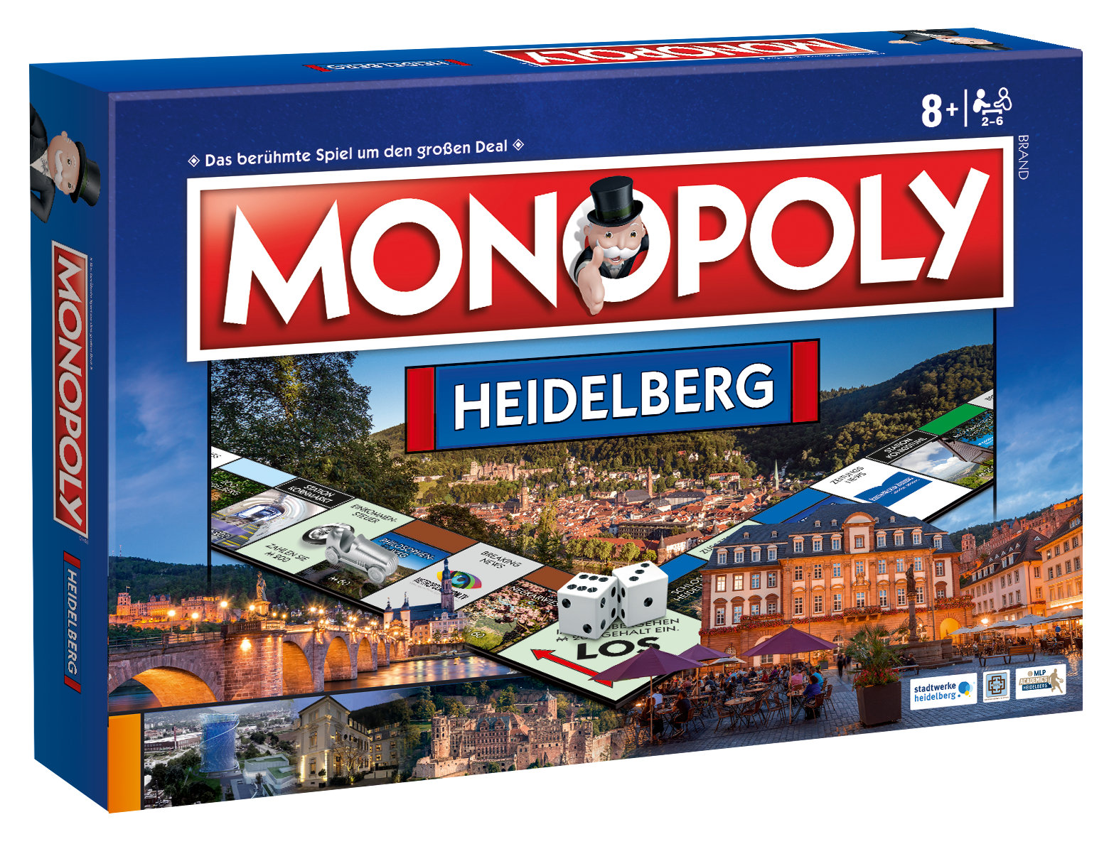 Original Monopoly Frankfurt Cityedition Stadtedition Stadt Brettspiel Spiel NEU 